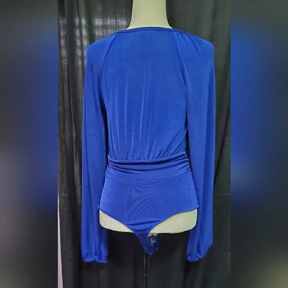 💫HP💫 Free People Intimately Free Electric Indigo Body Suit - Picture 2 of 4